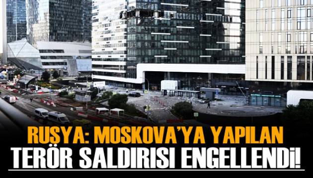 Rusya: Moskova'ya yapılan saldırı engellendi!