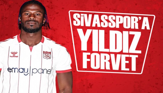 Sivasspor’a Senegalli yıldız forvet