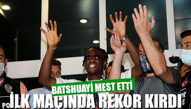 Batshuayi ilk maçında mest etti