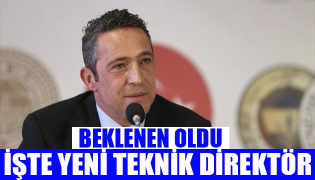 İşte Fenerbahçe'nin yeni teknik direktörü