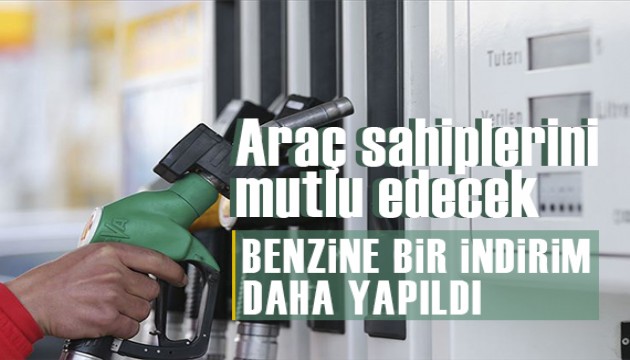 Benzine indirim!