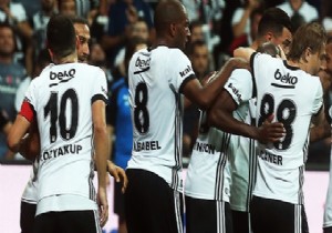 Beşiktaş maçında ilk 11'ler belli oldu