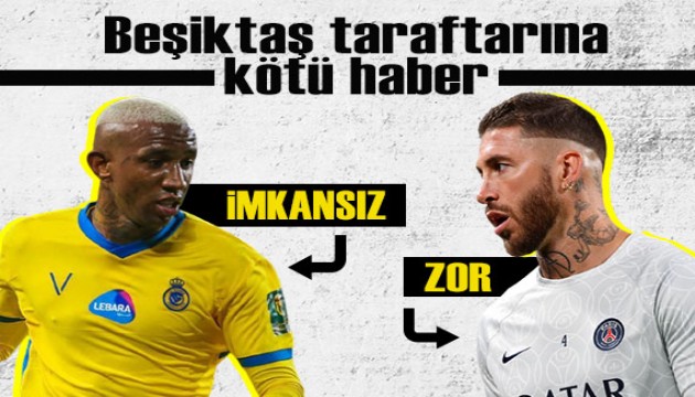 Beşiktaş'tan Ramos ve Talisca açıklaması