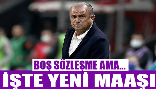 İşte Fatih Terim'in maaşı