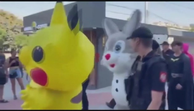 Pikachu gözaltına alındı