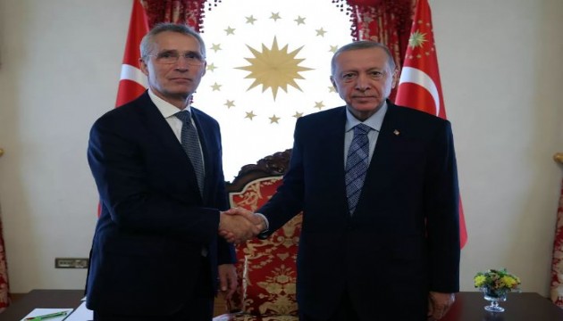 Erdoğan, NATO Genel Sekreterini kabul etti