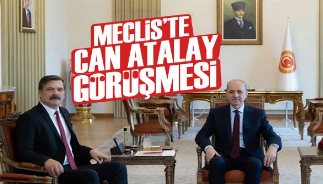 TBMM Başkanı Kurtulmuş ile Erkan Baş’tan kritik Can Atalay görüşmesi