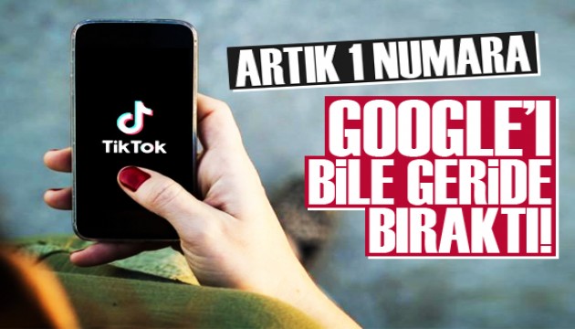 TikTok 2021'de Google'ı bile geride bıraktı!