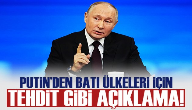 Putin: Batı'nın tehditlerine kapsamlı şekilde yanıt vereceğiz!