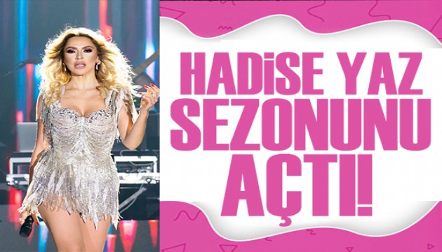 Hadise yaz sezonunu açtı! Plaj pozlarıyla sosyal medyayı salladı