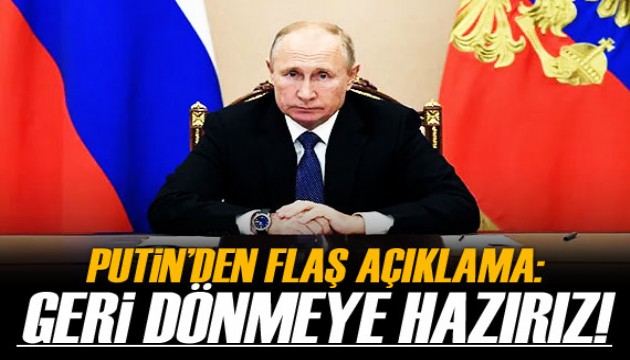 Putin'den flaş 'tahıl anlaşması' açıklaması!