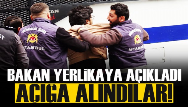 Bakan Yerlikaya açıkladı: 2 emniyet görevlisi açığa alındı