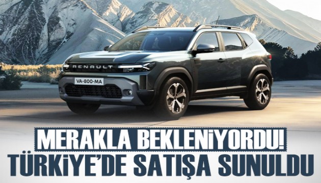 Yeni Renault Duster Türkiye'de satışa sunuldu