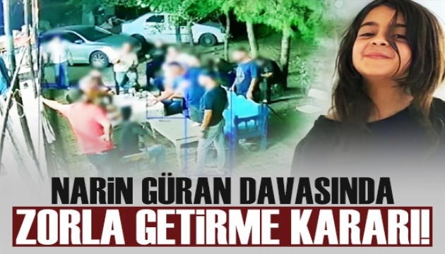 Narin Güran cinayeti davasında 1'i tutuklu 3 kişi tanık olarak dinlenecek