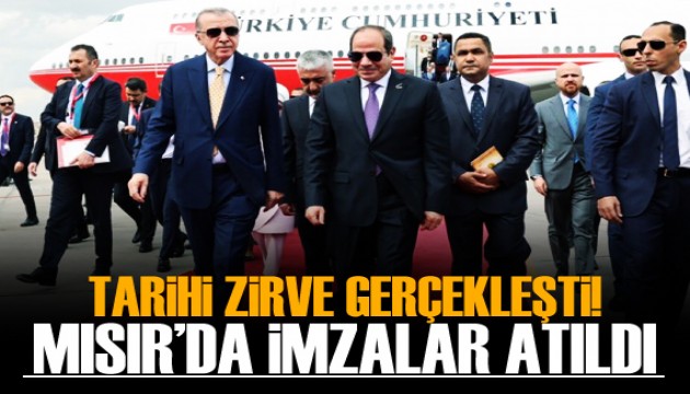 Türkiye ile Mısır arasında tarihi zirve!