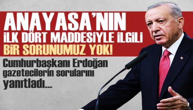 Cumhurbaşkanı Erdoğan'dan çok önemli açıklamalar!