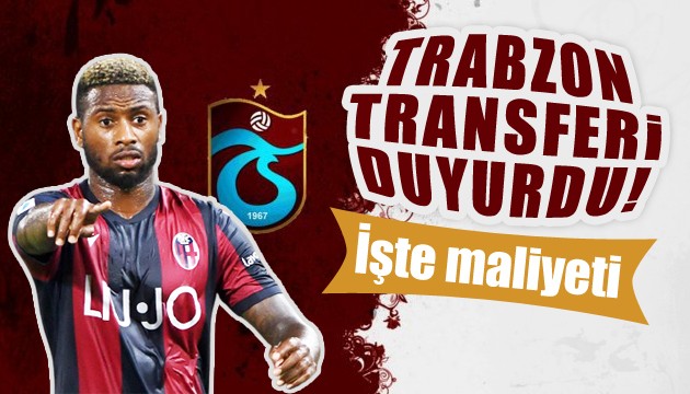 Trabzonspor, Denswil'i KAP'a bildirdi