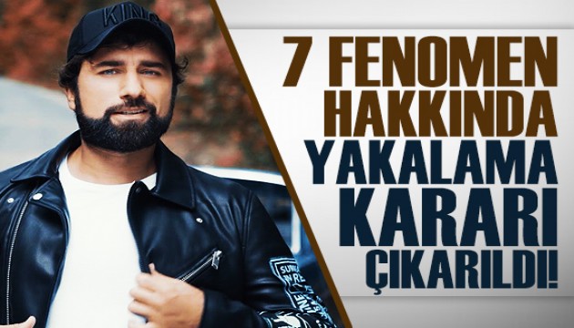 Yasa dışı bahis soruşturmasında 7 fenomen hakkında yakalama kararı!