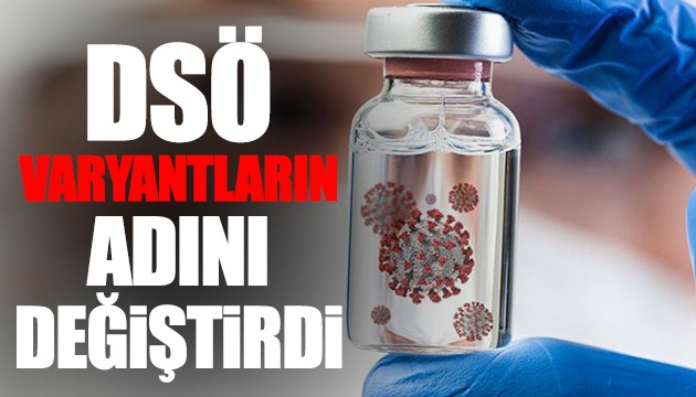 DSÖ varyantların adını değiştirdi