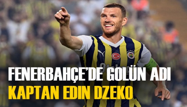 Kaptan Edin Dzeko, resitaline devam ediyor