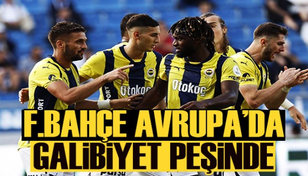 Fenerbahçe Avrupa Ligi'nde sahne alıyor