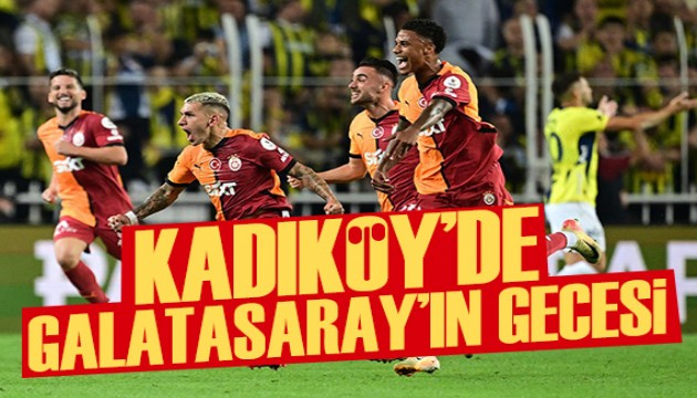 Kadıköy'de kazanan Galatasaray!