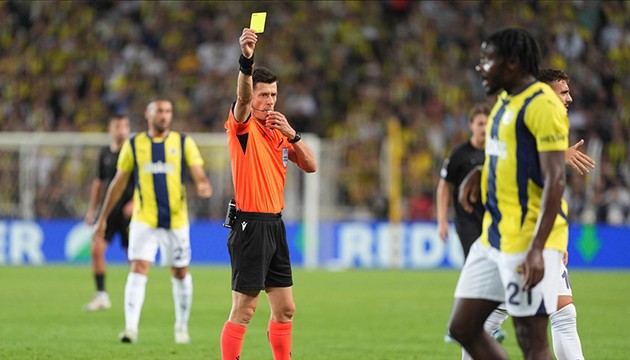 Fenerbahçe'nin ilk yarıdaki kart karnesi