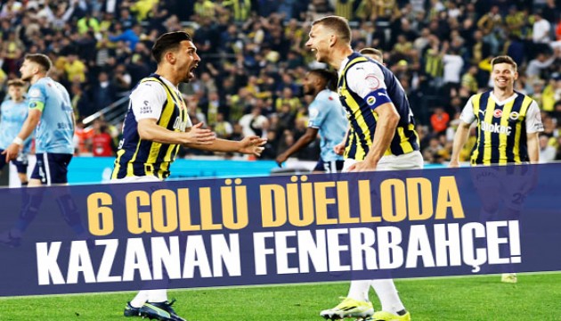 6 gollü düelloda kazanan Fenerbahçe!