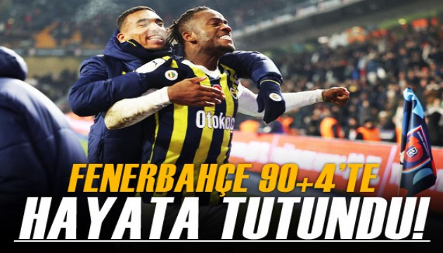 Fenerbahçe 90+4'te hayata tutundu!