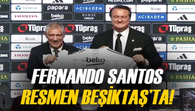 Beşiktaş'ta Fernando Santos imzayı attı!