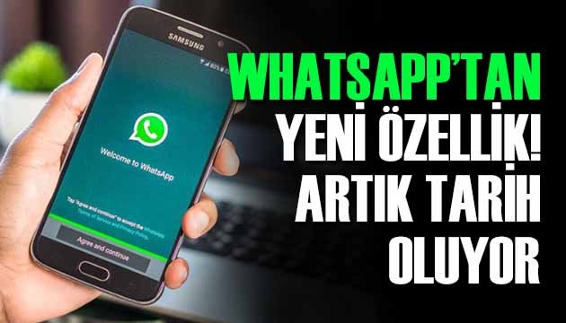 Whatsapp'a yeni özellik geliyor!