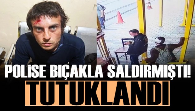 İstiklal Caddesi'nde polise bıçakla saldıran şüpheli tutuklandı