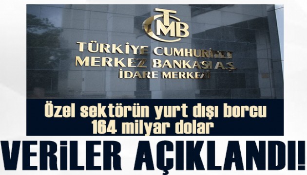 Merkez Bankası son verileri açıkladı!