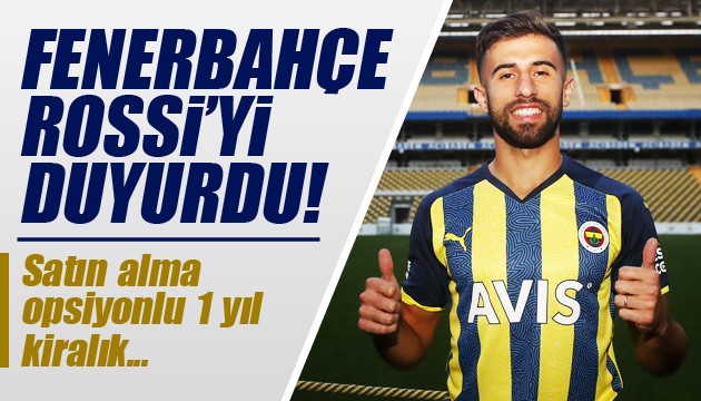 Diego Rossi resmen Fenerbahçe'de