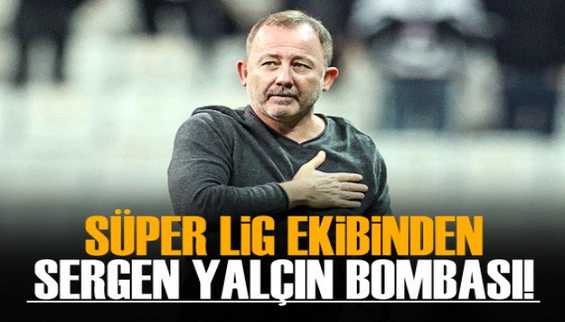 Antalyaspor'dan Sergen Yalçın bombası!