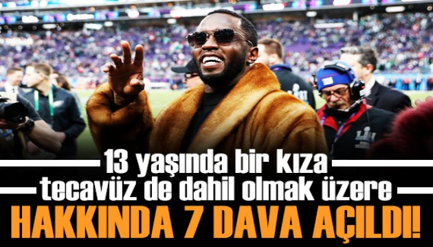 ABD'li ünlü rapçi Diddy hakkında 7 yeni dava