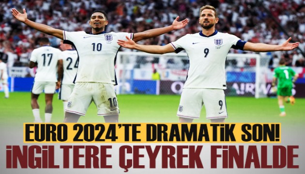 EURO2024'te dramatik son! İngiltere çeyrek finalde