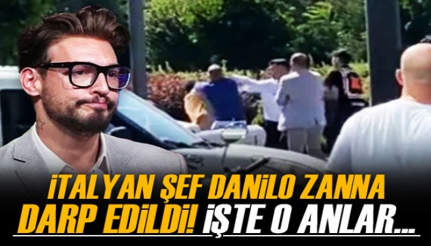 İtalyan şef Danilo darp edildi