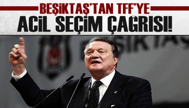 Beşiktaş'tan Galatasaray ve TFF'ye tepki!