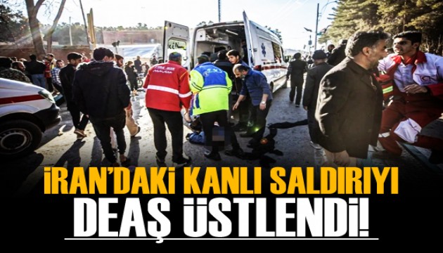 İran'daki kanlı saldırıyı DEAŞ üstlendi!