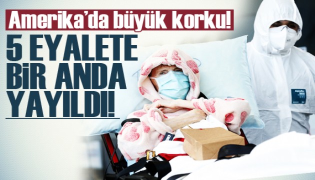 ABD'de Omicron vakaları, 5 eyalete yayıldı