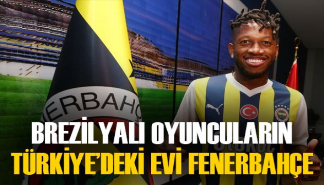 Brezilyalı oyuncuların Türkiye'deki yuvası Fenerbahçe! Fred, Kanarya'nın 28. sambacısı oldu