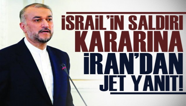 İran: İsrail'in saldırısına daha güçlü yanıt veririz!