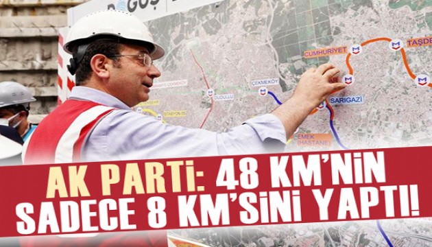 AK Parti'den, İmamoğlu'na metro yalanlaması