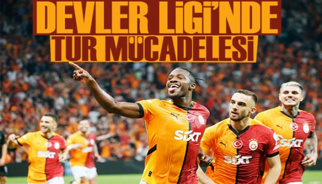 Galatasaray Şampiyonlar Ligi için mücadele edecek