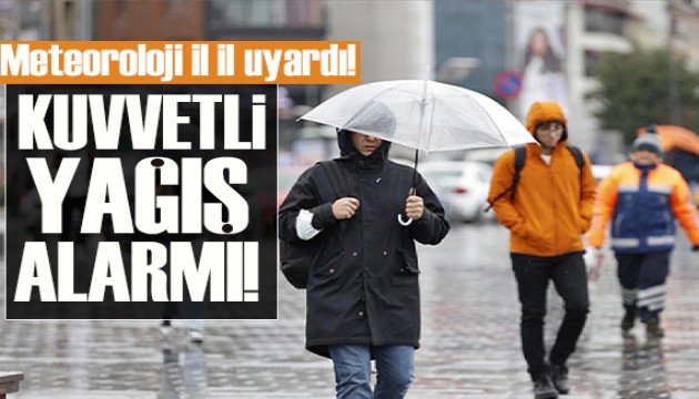 Meteoroloji il il uyardı: Sağanak ve kar geliyor