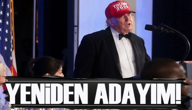 Trump, üçüncü dönem için adaylığını açıkladı