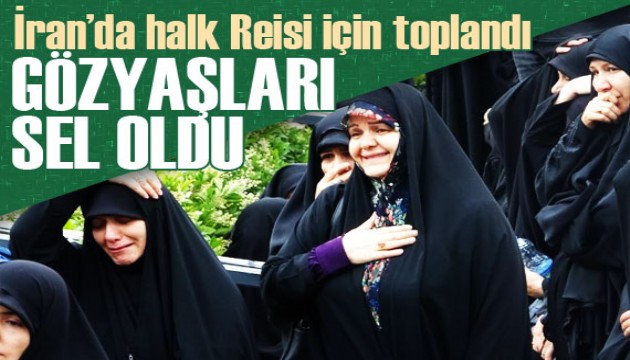 İran’da halk Reisi’yi anmak için toplandı