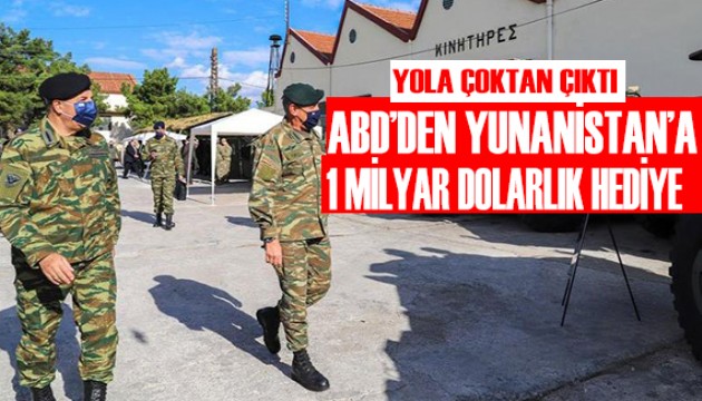 ABD'den Yunanistan'a dev hediye!