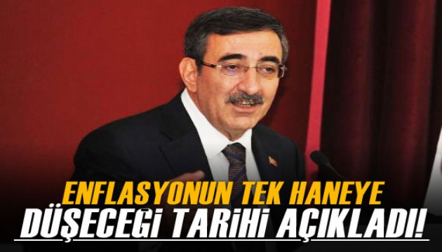 Cumhurbaşkanı Yardımcısı Yılmaz'dan enflasyonda tek hane açıklaması